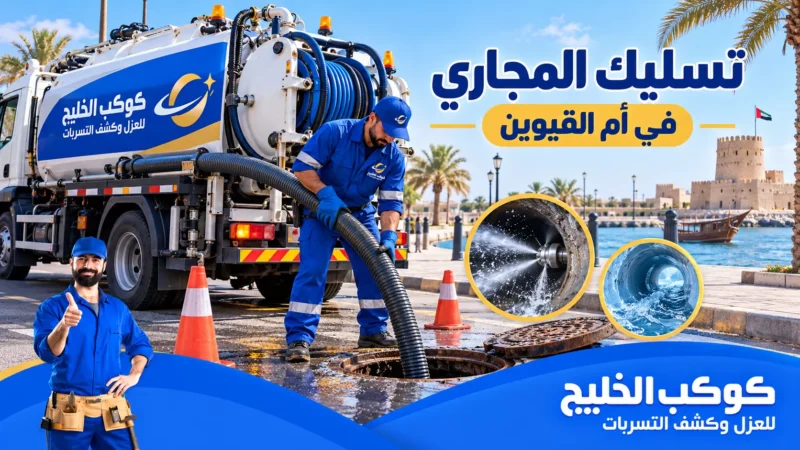 شركة تسليك مجاري في ام القيوين